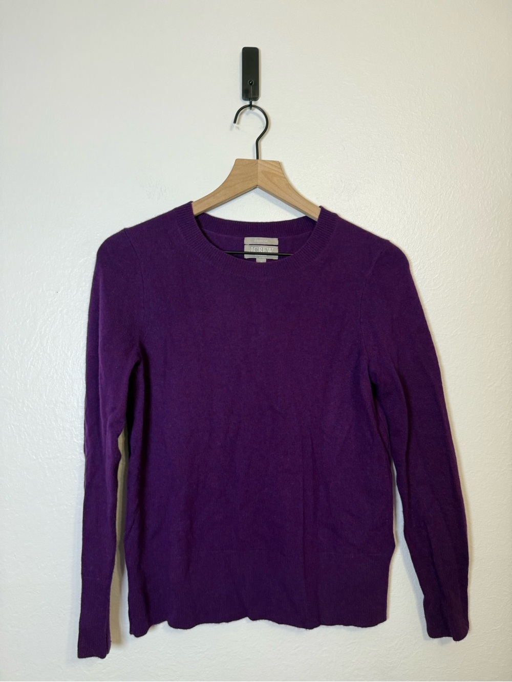 J. Crew Cashmere classic-fit crewneck sweater